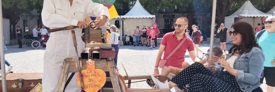 Vélo-toupie